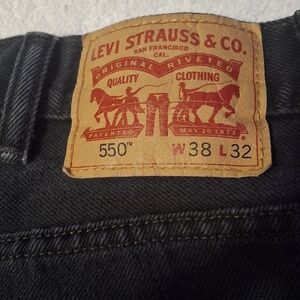 Levi's Men's Relaxed Jeans - Dark Gray